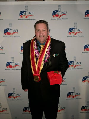 Executive Chef Michael Thrash Presidential Medallion