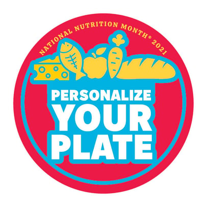 National Nutrition Month 2021 Logo - All Foods